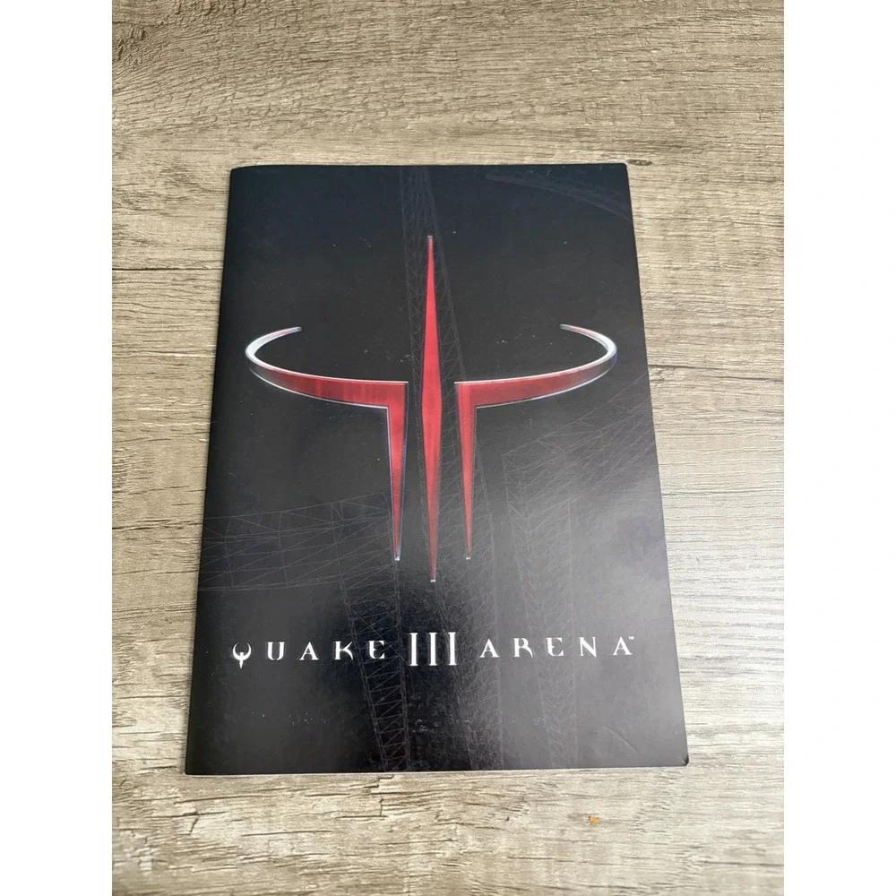 QUAKE III ARENA‎ Video Game Instruction Manual Guide Booklet - PC - 1999